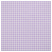 Mauve en White Check Gingham Fabric Stof (Swatch)