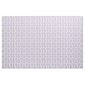 Mauve Faux Patchwork Sweet Violets Fabric Stof (Yard (91,4 cm))