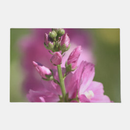 Mauve Floral Blooms Deurmat