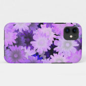 Mauve floral Case-Mate iPhone case (Achterkant (horizontaal))