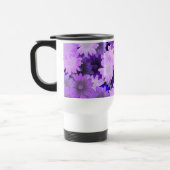 Mauve floral reisbeker (Links)