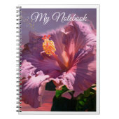 Mauve Flower - Spiral Notitieboek (Voorkant)