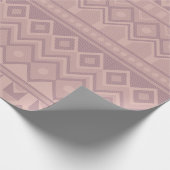 Mauve geo cadeaupapier (Hoek)