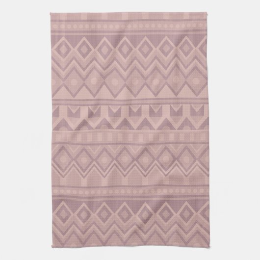 Mauve Geo Kitchen Towel Theedoek (Verticaal)