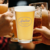 Mauve gestileerde bruiloftsbruidsman glas