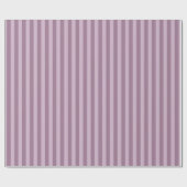 Mauve gestreept patroon cadeaupapier (Vlak)