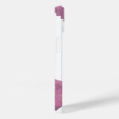 Mauve hartdraak op wit Case-Mate iPhone case (Achterkant / Rechts)