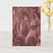 Mauve Iris Flowers Beauty Thinking of you Kaart (Gele Bloem)