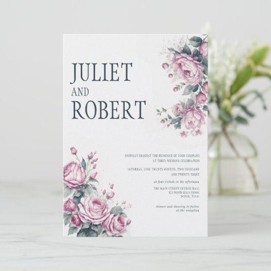 Mauve Kaart (Staand voorkant)