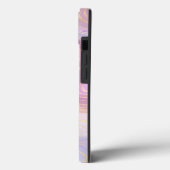 Mauve Lavender Gold Specialized Marble Strata Case-Mate iPhone Case (Achterkant / Links)