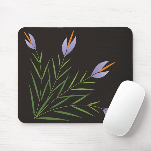 Mauve lily Mousepad Muismat (Met muis)