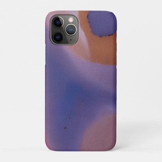 “Mauve Mirage Flow” – Abstract roze blauw perzik Case-Mate iPhone Case (Achterkant)