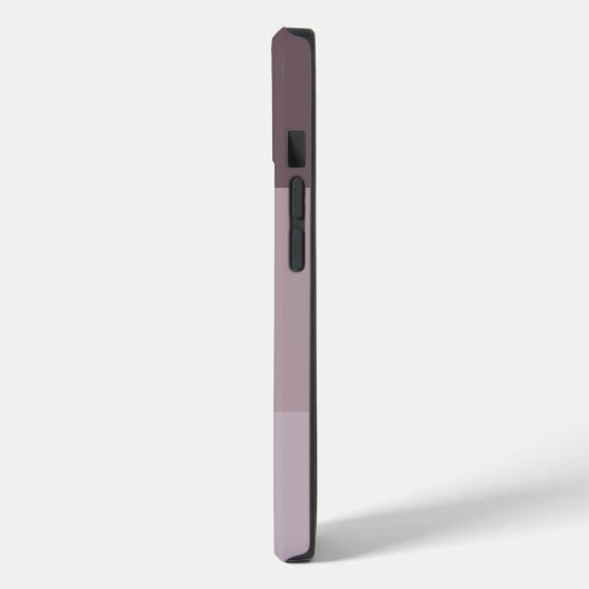 Mauve Monogram Naam Case-Mate iPhone Case (Achterkant / Links)