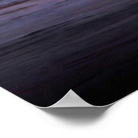 Mauve Ocean Poster (Hoek)