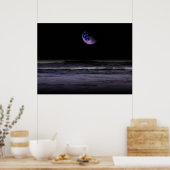 Mauve Ocean Poster (Keuken)