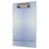 Mauve Ombre Simple Plain Personaliseer uw eigen na Klembord (Links)