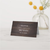 Mauve paars & mulberry florale bruiloft plaatskaartje (Achterkant)