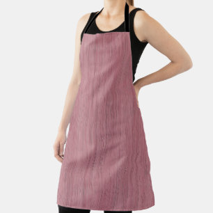 Mauve Paarse Bamboe Wood Graan Kijk eens Schort