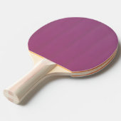 Mauve Paarse Ping Pong Paddle Tafeltennisbatje (Voorkant Gekanteld)