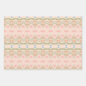 Mauve Pink en Blue Inpakpapier Vel (Voorkant)