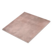 Mauve Pink Faux Rustic Tegeltje (Zijkant)
