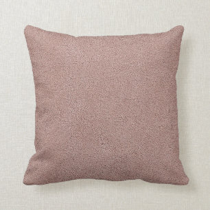 Mauve Pink Ultrasuede look Kussen