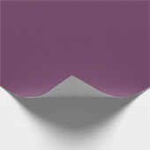 Mauve Prume Paarse Kleuraccent  Cadeaupapier (Hoek)