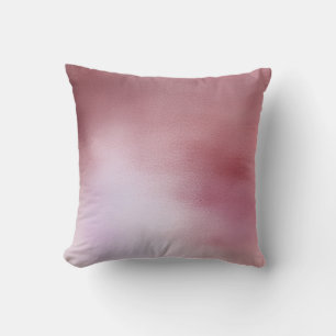 Mauve Roos Powder Gold Glass Ombre Metallic Pillow Kussen