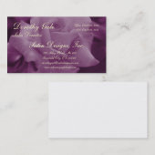 Mauve Roos Visitekaartje (Voorkant / Achterkant)