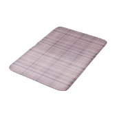 Mauve Roze & Paarse Sering Schotsgeruit Badmat (Gekanteld)