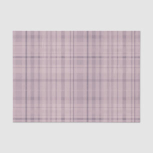 Mauve Roze Paarse Tartan Schotse Ruit Patroonprint Tissuepapier