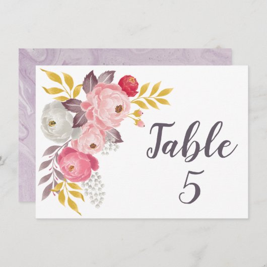 Mauve Rozen (Voorkant / Achterkant)