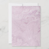 Mauve Rozen Kaart (Achterkant)