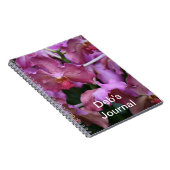 Mauve Singapore Orchid Notebook Notitieboek (Rechterzijde)