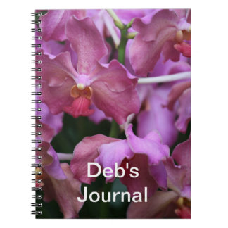 Mauve Singapore Orchid Notebook Notitieboek