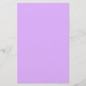 Mauve Solid Color Briefpapier (Voorkant)