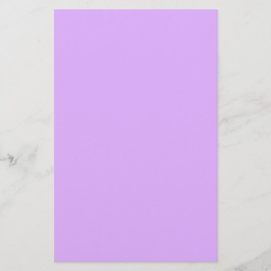 Mauve Solid Color Briefpapier (Voorkant)