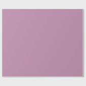 Mauve Solid Color Cadeaupapier (Vlak)