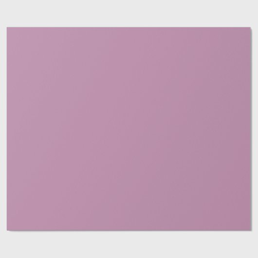 Mauve Solid Color Cadeaupapier (Vlak)