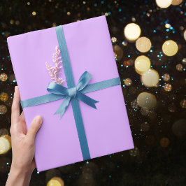 Mauve Solid Color Cadeaupapier