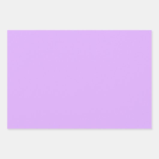 Mauve Solid Color Inpakpapier Vel (Voorkant)