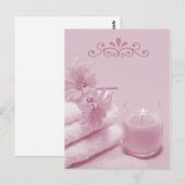 Mauve Spa Briefkaart (Voorkant / Achterkant)
