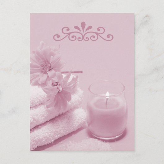 Mauve Spa Briefkaart (Voorkant)