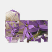 Mauve Starshine Laurentia Bedankdoosjes (Uitgevouwen)