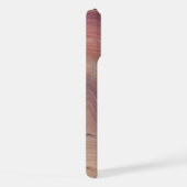 Mauve Strata | Stoffige roze en Roos gouden Agaat iPhone Hoesje (Rechterkant)