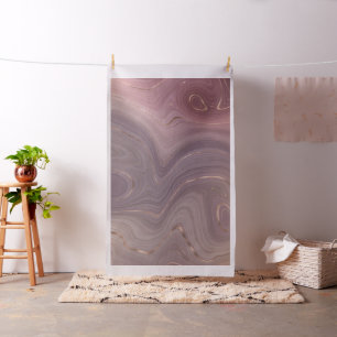 Mauve Strata Stoffige roze en Roos gouden Agaat Stof
