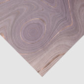 Mauve Strata | Stoffige roze en Roos gouden Agaat Tissuepapier (Detail)