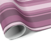 Mauve strepen cadeaupapier (Rol Hoek)