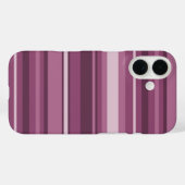 Mauve strepen Case-Mate iPhone case (Achterkant (horizontaal))