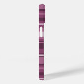 Mauve strepen Case-Mate iPhone case (Achterkant / Rechts)
